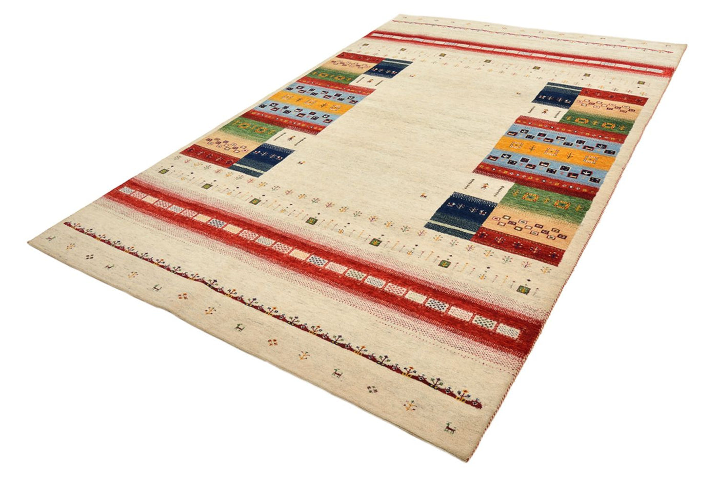 Indo Loribaft Teppe 305x198cm - Ullteppe