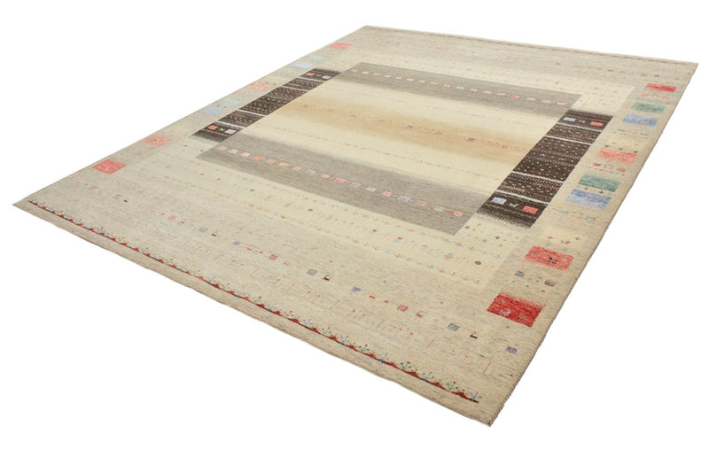 Indo Loribaft-teppe 253x300cm - Ullteppe - lys beige