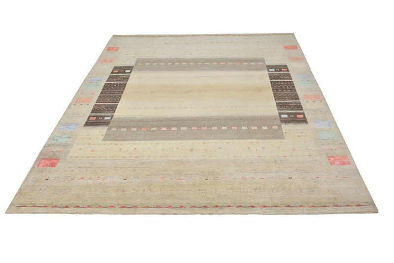 Indo Loribaft-teppe 253x300cm - Ullteppe - lys beige