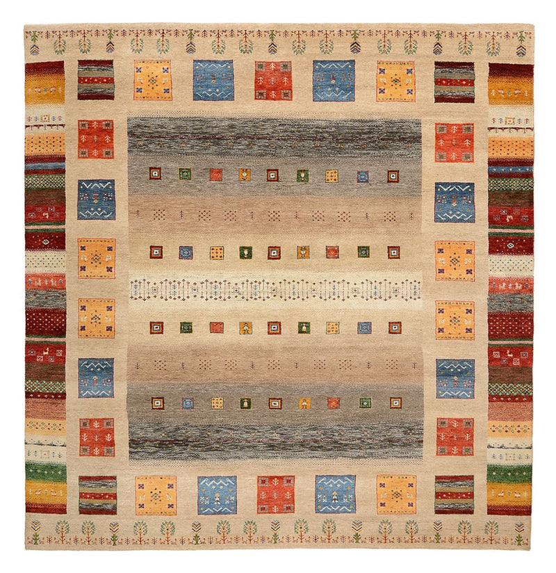 Indo Loribaft Teppe 250x256cm - Ullteppe