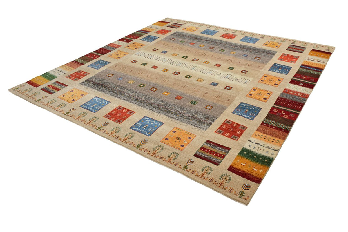 Indo Loribaft Teppe 250x256cm - Ullteppe