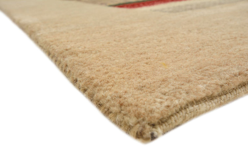 Gabbeh teppe - Loribaft Indus - 308 x 200 cm - mørk beige