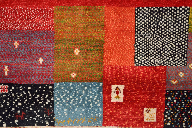 Indo Loribaft Teppe 294x247cm - Ullteppe