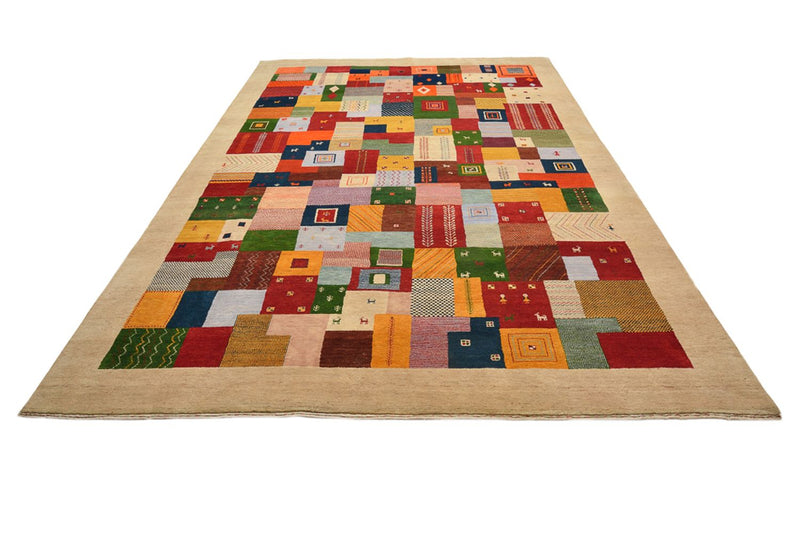 Indo Loribaft-teppe 246x347cm - Ullteppe - flerfarget