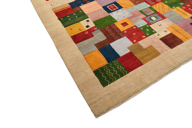 Indo Loribaft-teppe 246x347cm - Ullteppe - flerfarget