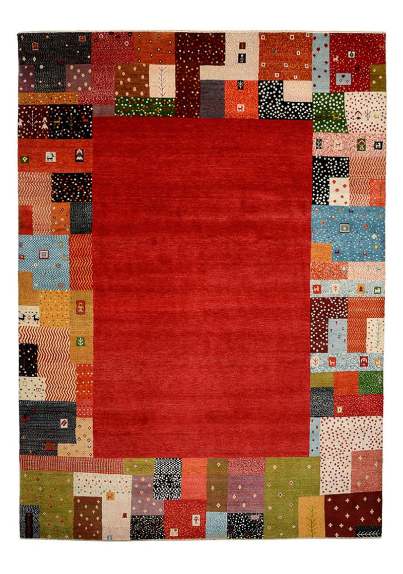 Indo Loribaft Teppe 344x251cm - Ullteppe