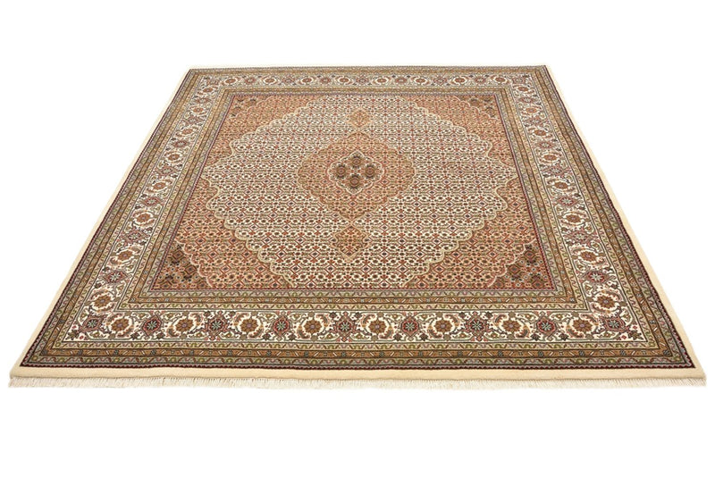 Indo Tabriz Teppe 203x201cm - Orientalsk teppe