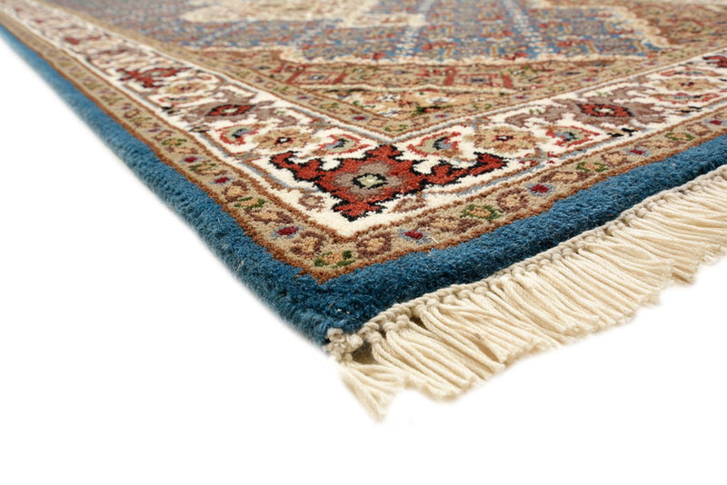 Indo Tabriz-teppe 79x454cm - Orientalsk teppe - mørkeblå