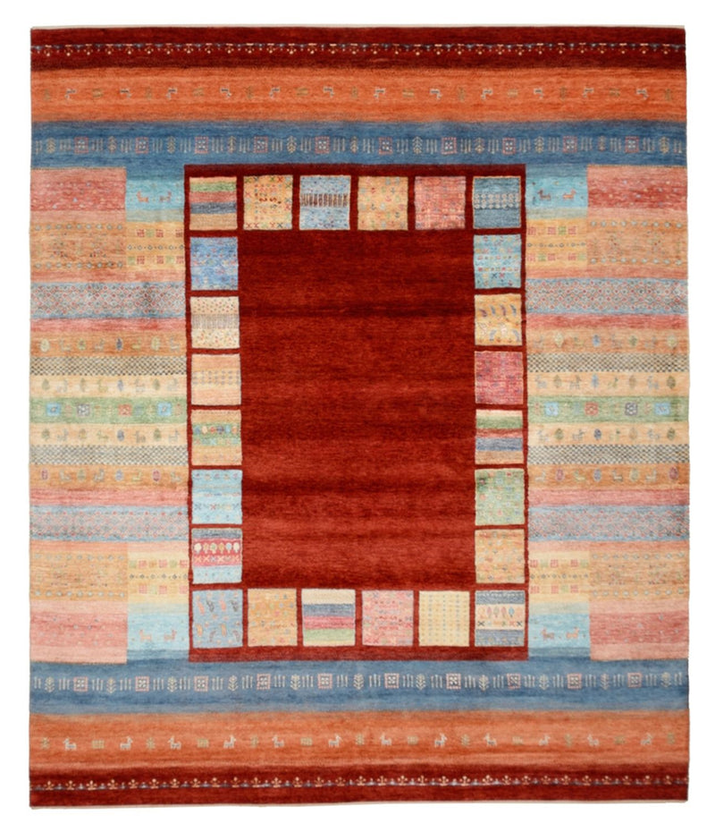 Indo Loribaft Teppe 302x253cm - Ullteppe