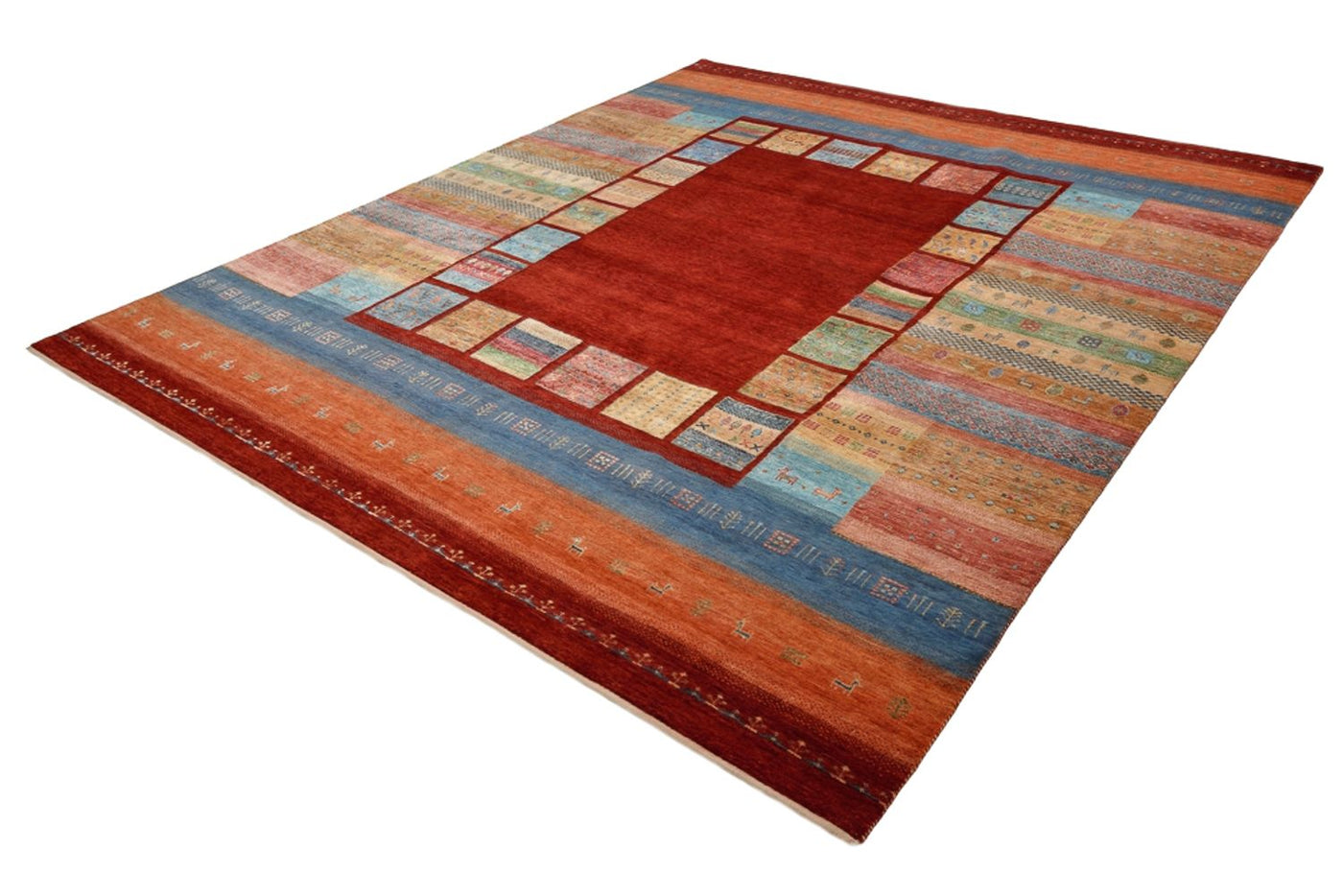 Indo Loribaft Teppe 302x253cm - Ullteppe