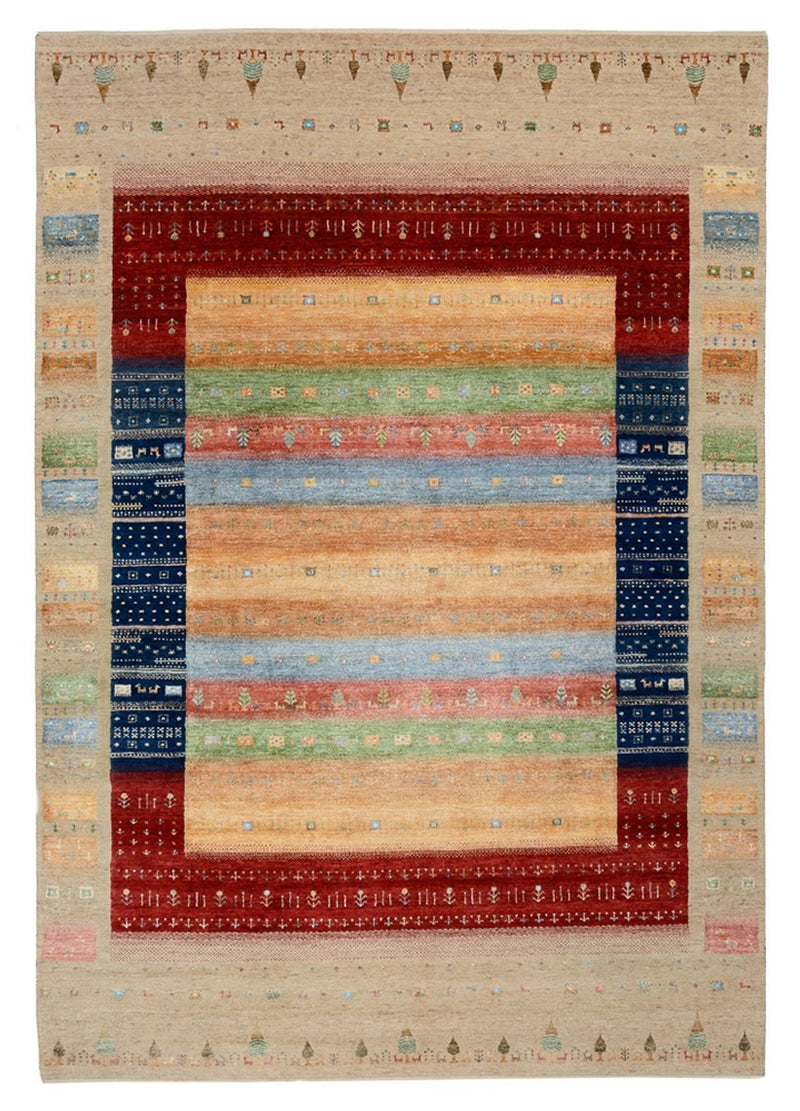 Indo Loribaft Teppe 300x206cm - Ullteppe