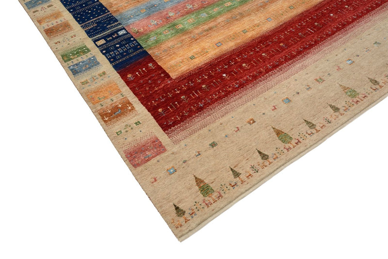 Indo Loribaft Teppe 300x206cm - Ullteppe