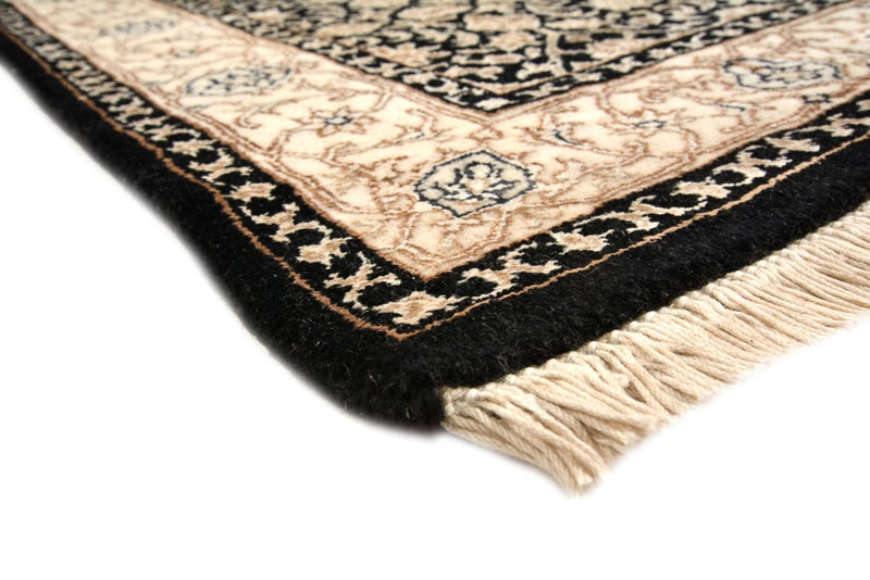 Indo Bidjar-teppe 74x143cm - Orientalsk teppe - mørkeblå