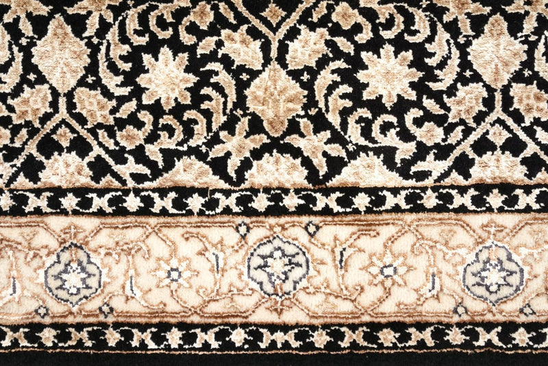 Indo Bidjar-teppe 74x143cm - Orientalsk teppe - mørkeblå