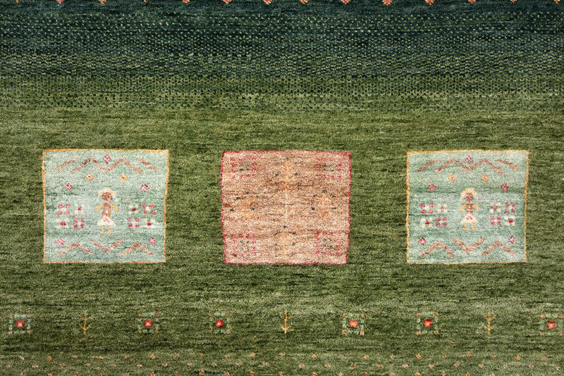 Indo Loribaft Teppe 303x244cm - Ullteppe