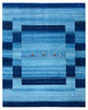 Indo Loribaft-teppe 243x304cm - Ullteppe - lyseblå