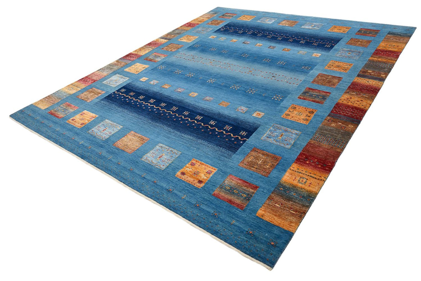 Indo Loribaft Teppe 338x249cm - Ullteppe