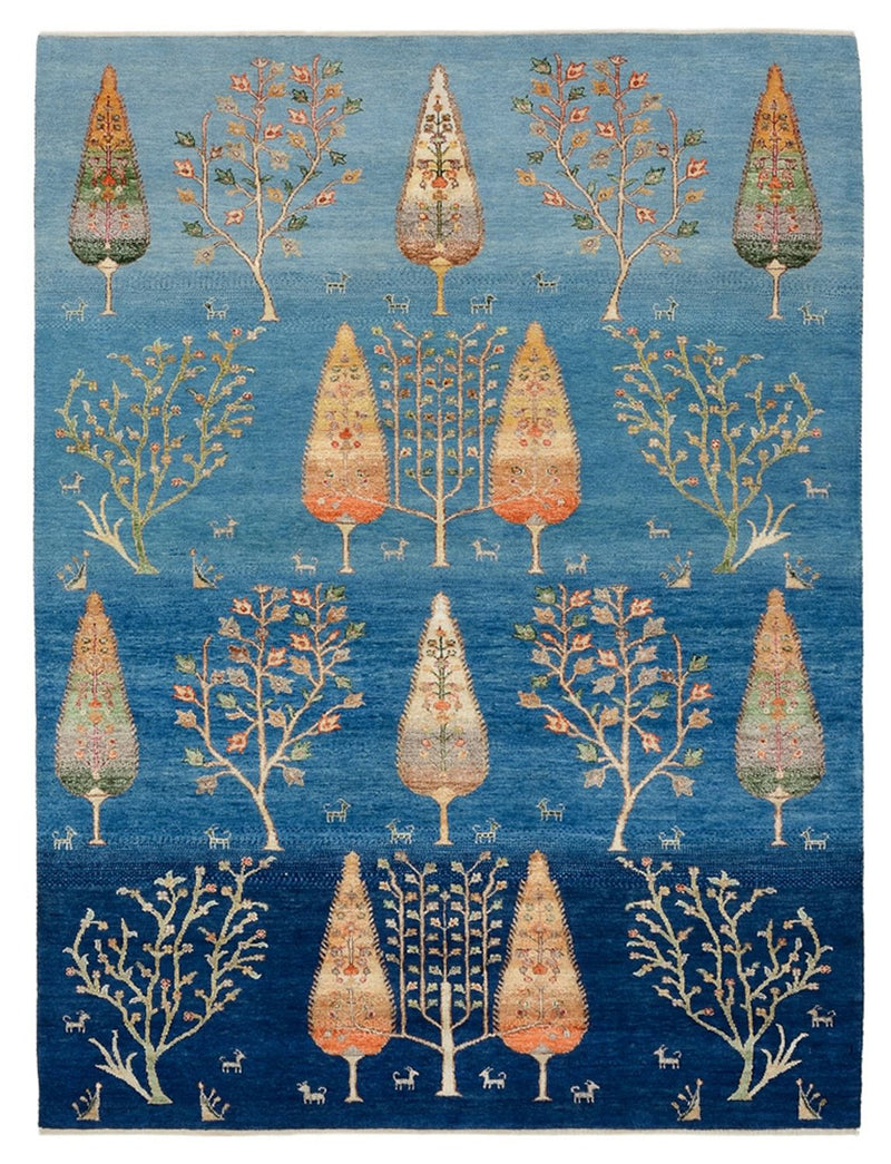 Indo Loribaft Teppe 206x155cm - Ullteppe