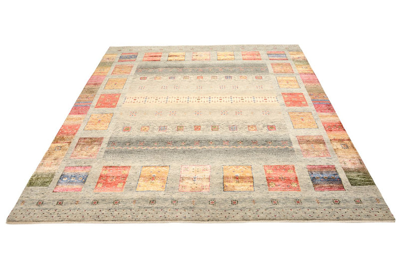 Indo Loribaft-teppe 204x205cm - Ullteppe - krem