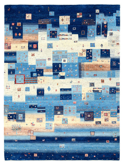 Indo Loribaft Teppe 177x239cm - Ullteppe