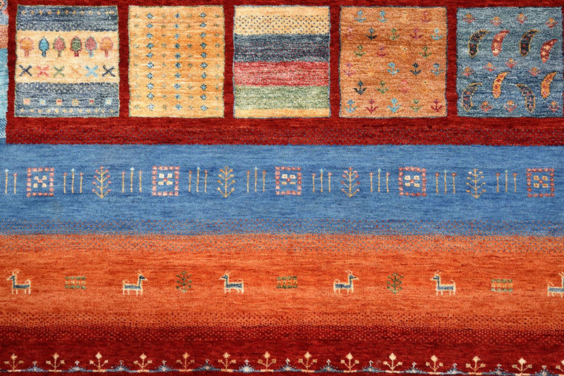 Indo Loribaft Teppe 249x206cm - Ullteppe