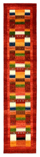 Indo Loribaft-teppe 83x386cm - Ullteppe - rød