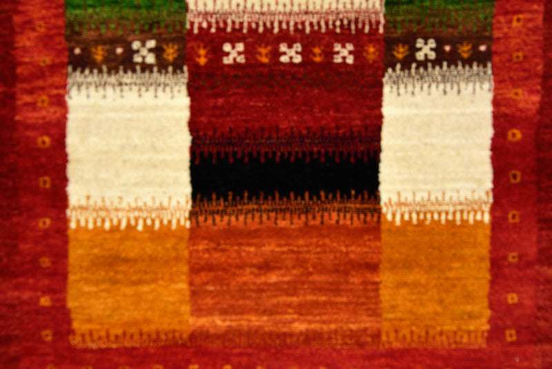 Indo Loribaft-teppe 83x386cm - Ullteppe - rød