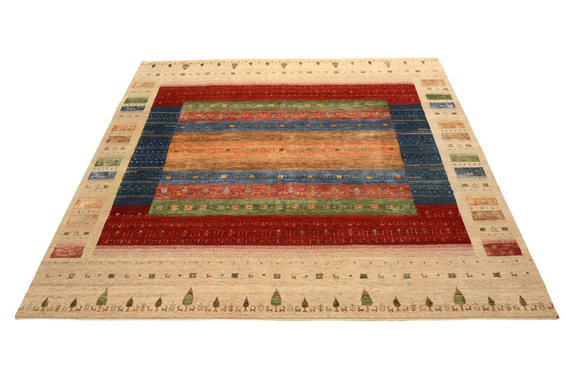 Indo Loribaft Teppe 253x246cm - Ullteppe