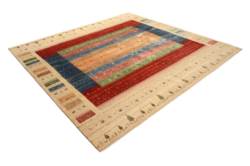 Indo Loribaft Teppe 253x246cm - Ullteppe