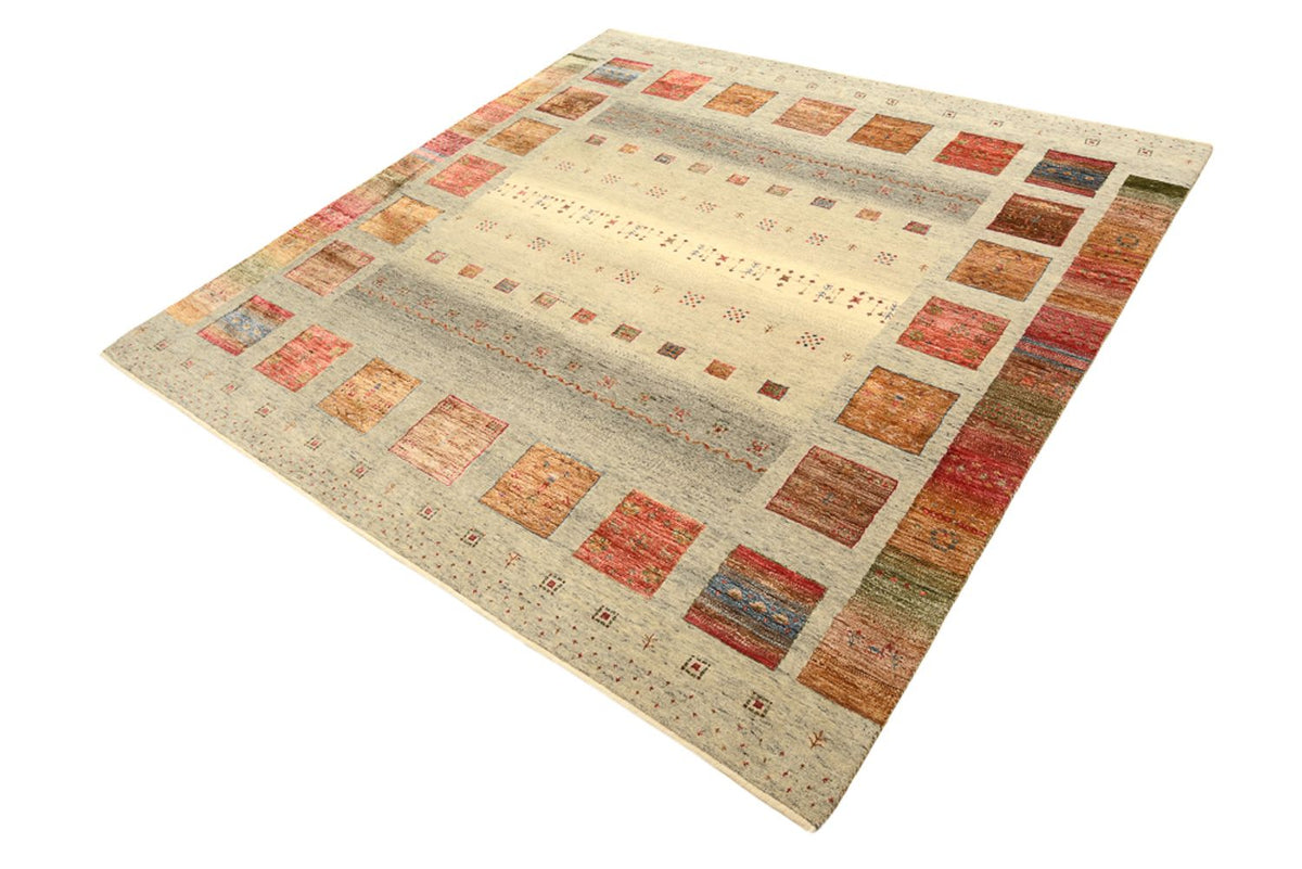 Indo Loribaft Teppe 199x202cm - Ullteppe