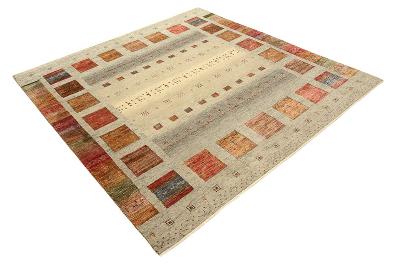Indo Loribaft Teppe 199x202cm - Ullteppe