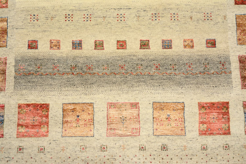 Indo Loribaft Teppe 199x202cm - Ullteppe