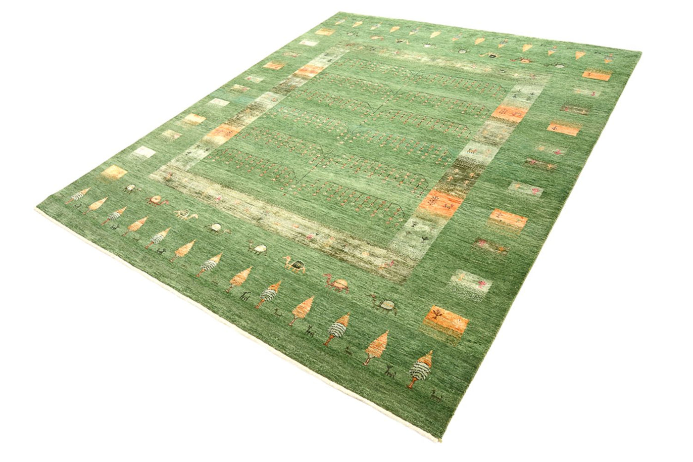 Indo Loribaft Teppe 246x206cm - Ullteppe