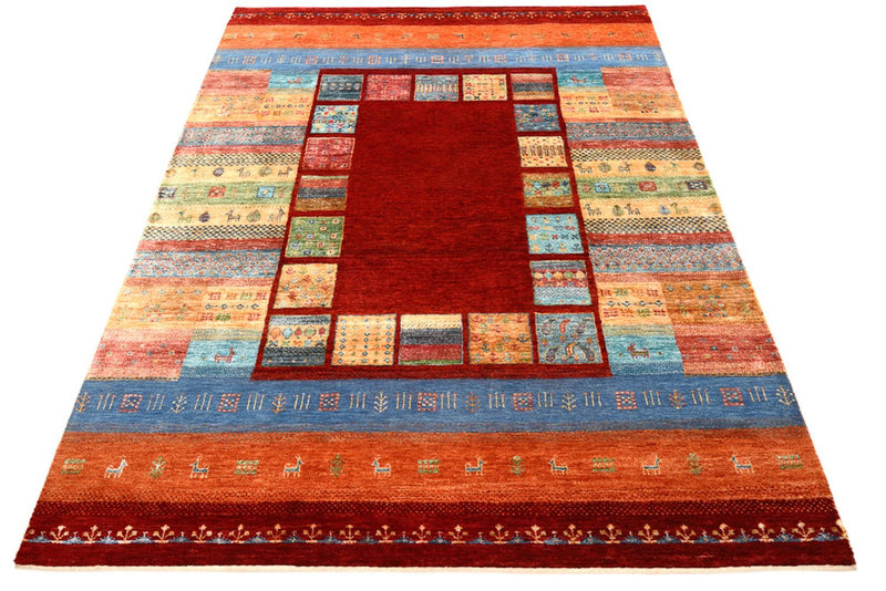 Indo Loribaft Teppe 199x153cm - Ullteppe