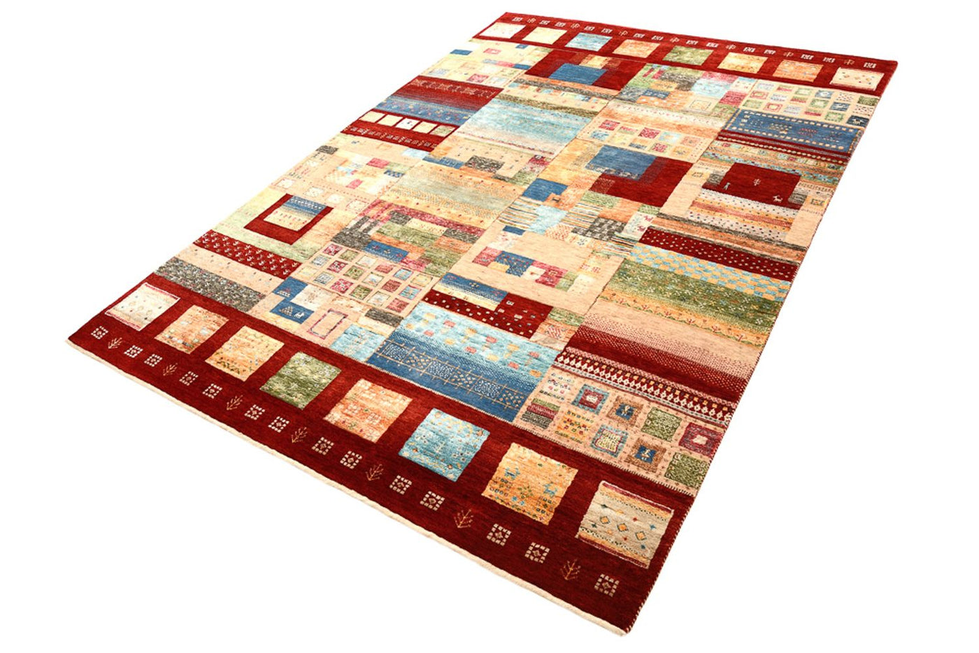 Indo Loribaft Teppe 240x178cm - Ullteppe