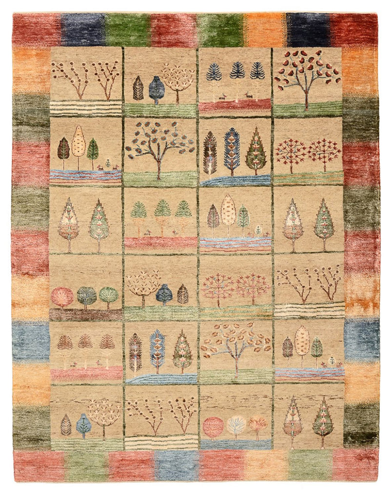 Indo Loribaft Teppe 201x157cm - Ullteppe