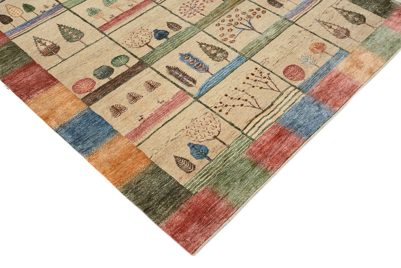 Indo Loribaft Teppe 201x157cm - Ullteppe
