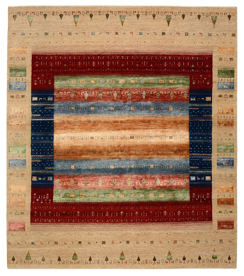 Indo Loribaft Teppe 236x205cm - Ullteppe