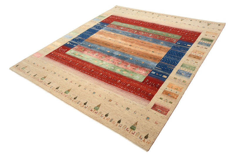 Indo Loribaft Teppe 236x205cm - Ullteppe
