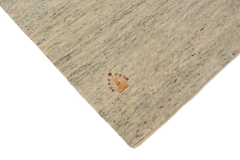 Løper Gabbeh teppe - Loribaft Indus - 295 x 80 cm - mørk beige