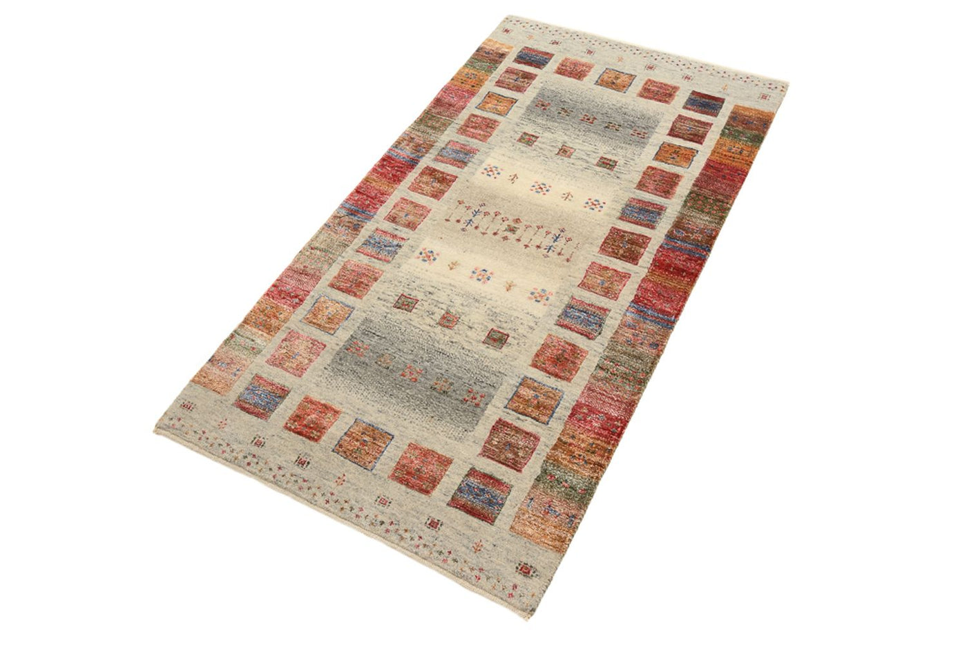 Indo Loribaft Teppe 140x75cm - Ullteppe