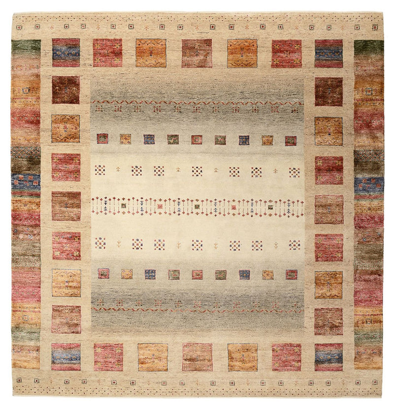 Indo Loribaft Teppe 253x249cm - Ullteppe