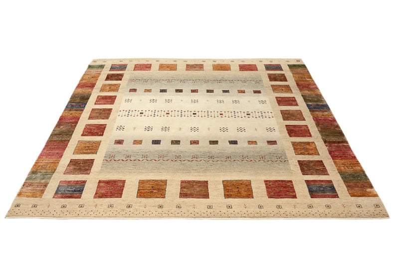 Indo Loribaft Teppe 253x249cm - Ullteppe