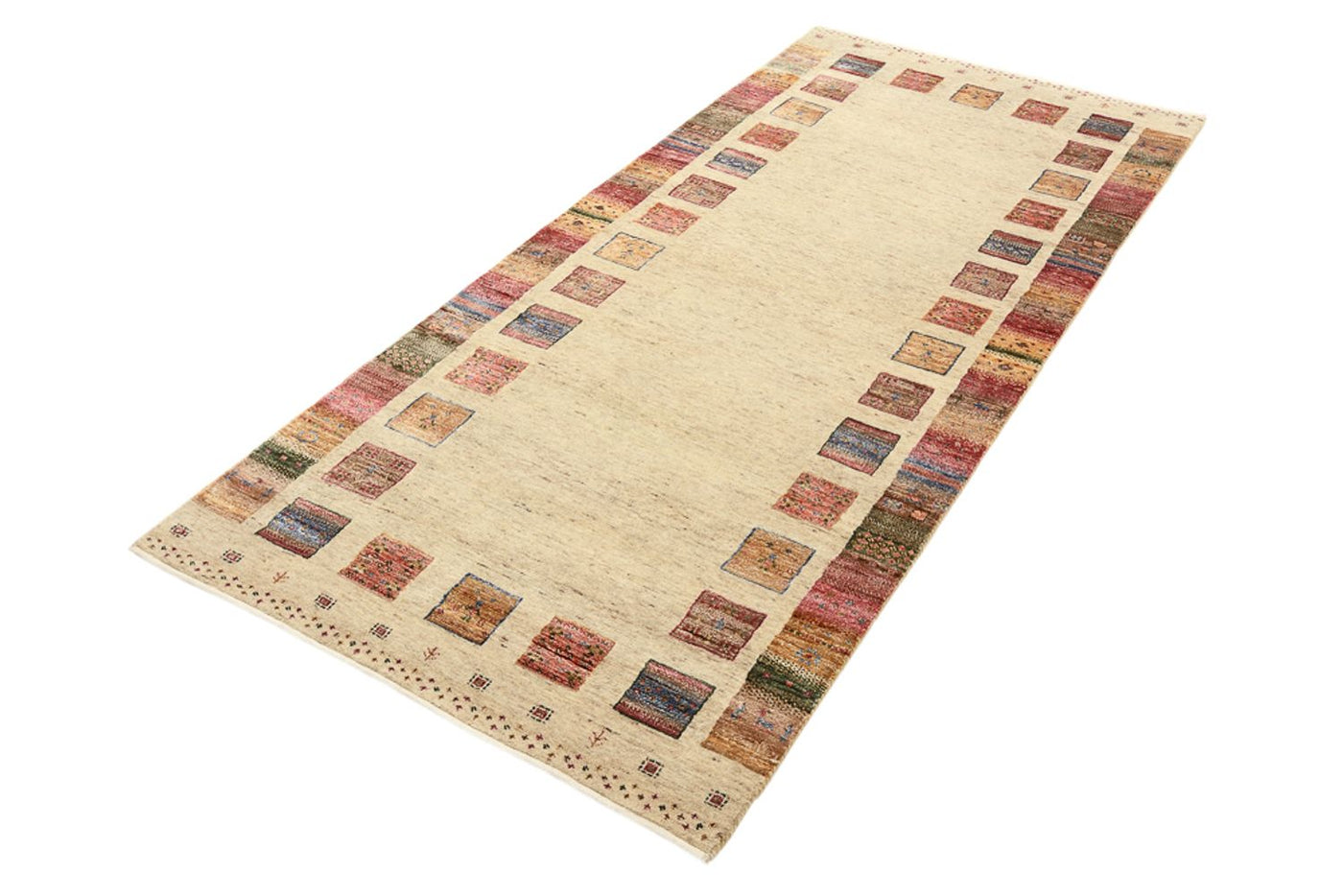 Indo Loribaft Teppe 202x94cm - Ullteppe