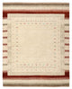 Gabbeh teppe - Loribaft Indus - 199 x 158 cm - lys beige