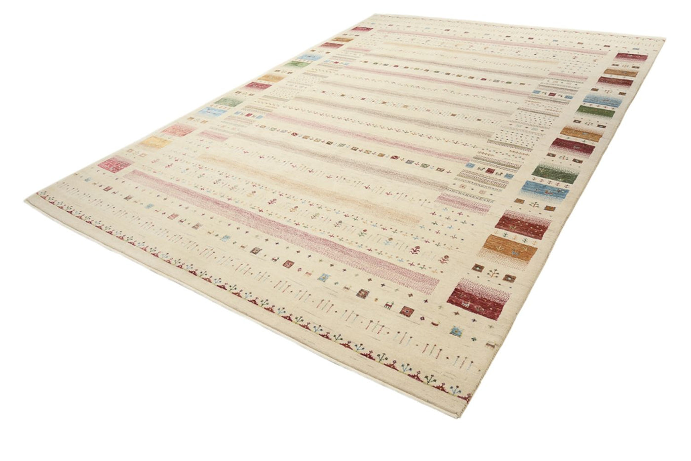 Indo Loribaft Teppe 356x251cm - Ullteppe