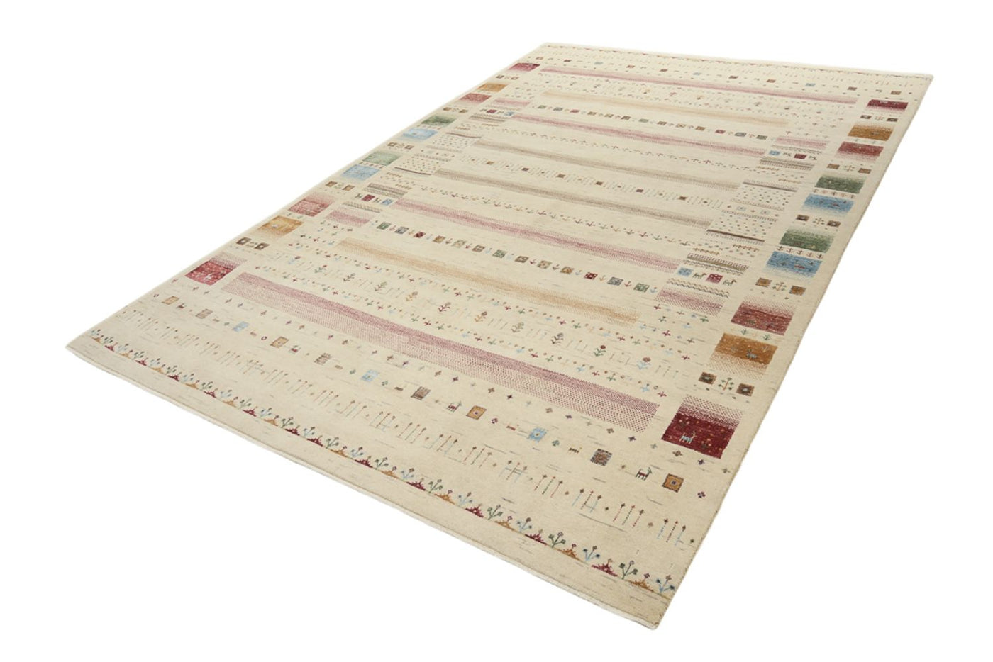 Indo Loribaft Teppe 304x203cm - Ullteppe