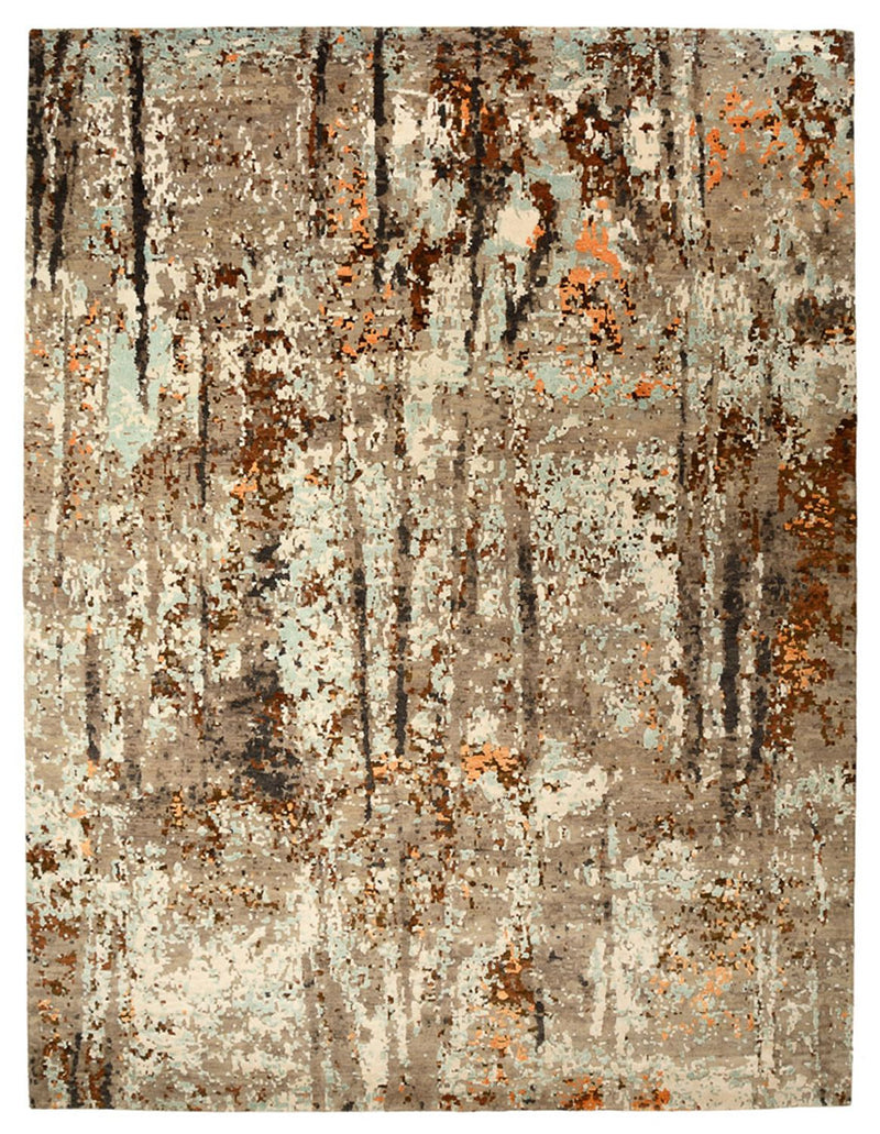 Designer teppe - 361 x 277 cm - flerfarget