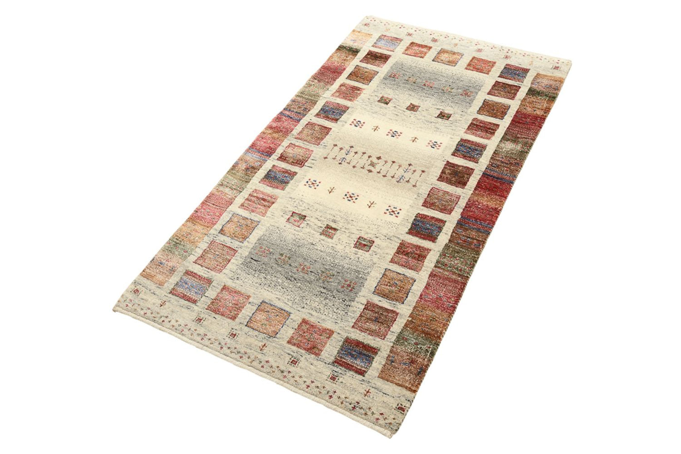 Indo Loribaft Teppe 142x76cm - Ullteppe