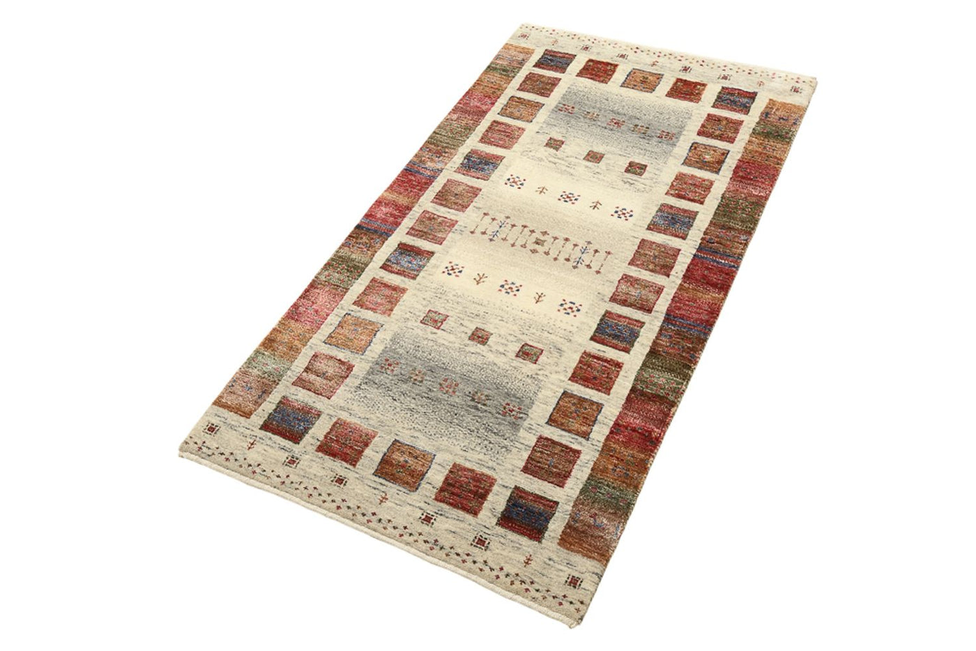 Indo Loribaft Teppe 141x76cm - Ullteppe